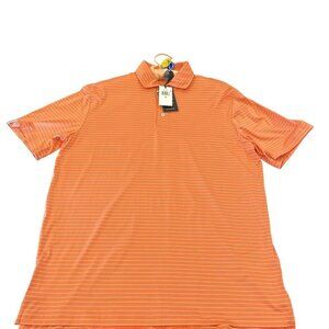 Ralph Lauren RLX Men's orange classic fit performance polo sz M